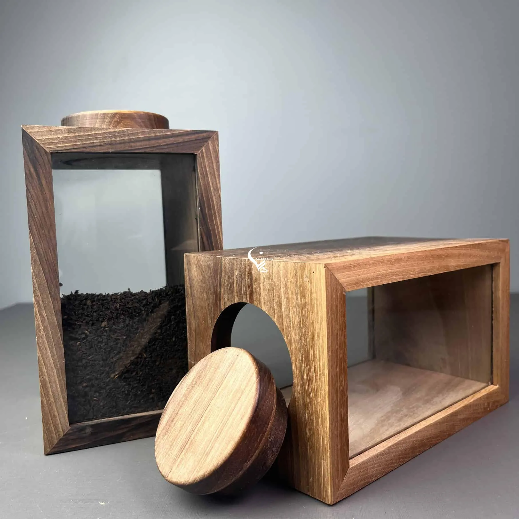 بانکه  پاسماوری ارتفاع 20cmچوب گردو