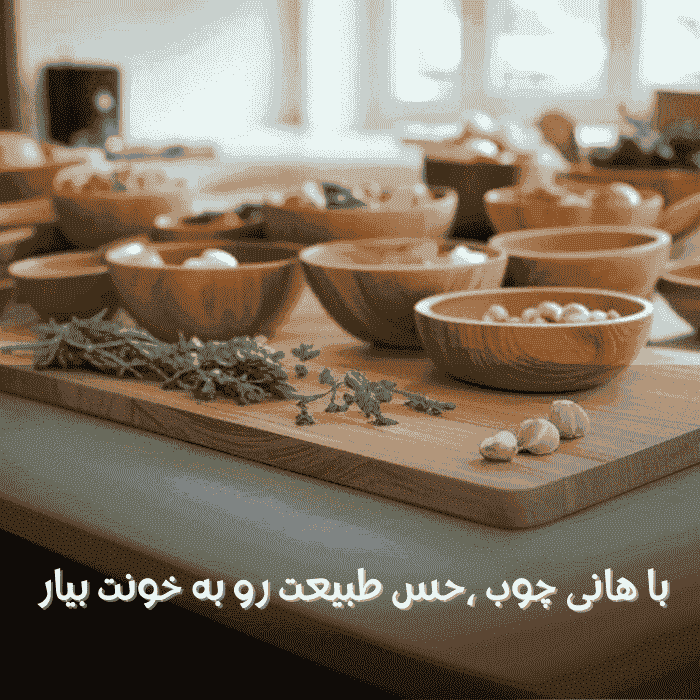 با هانی چوب ،حس طبیعتو به خونت بیار