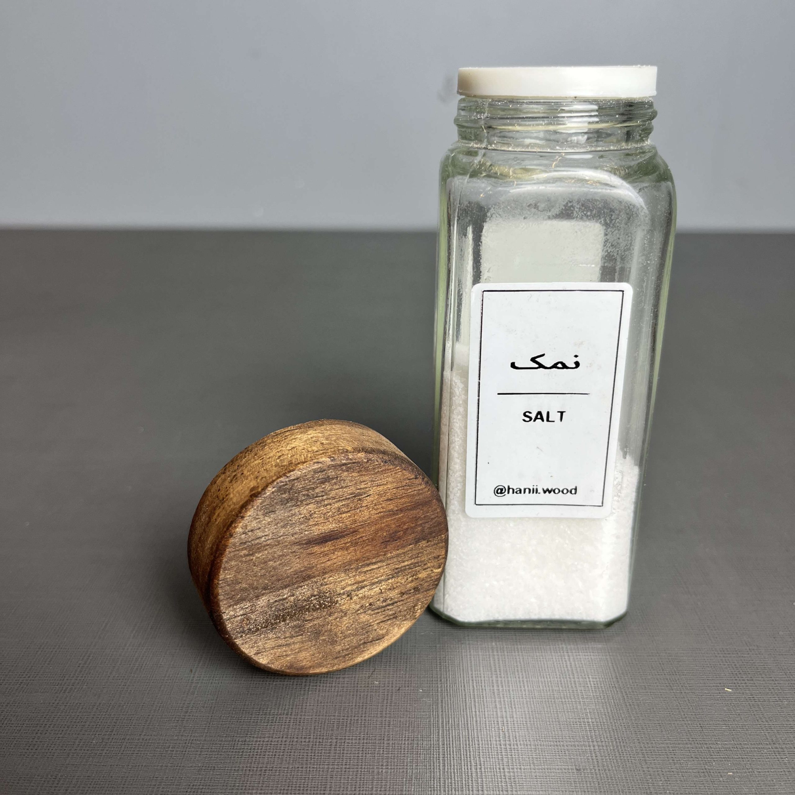 پک اقتصادی نظم دهنده ادویه و قاشق چنگال رنگ گردویی - تصویر 7