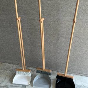 جارو خاک انداز دسته بلند چوبی - تصویر 10