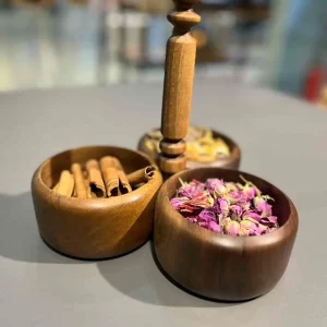 اردو 3 تایی چوب گردو